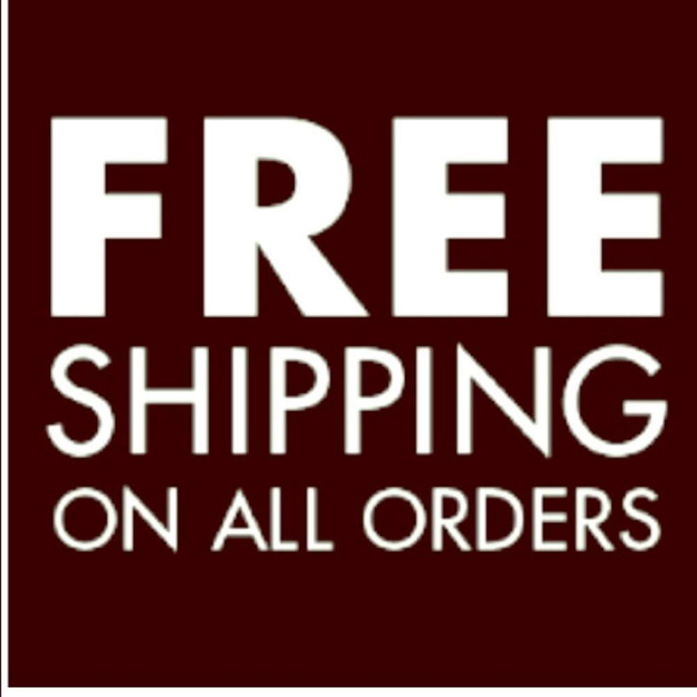 Free shipping all orders!